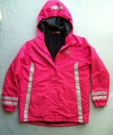 KURTKA DZIEWCZĘCA Z ODBLASKAMI PINK 146 PEPPERTS