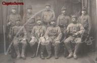 846A ŻOŁNIERZE TELEGRAF CZĘSTOCHOWA 1915 KARABIN BAGNET KUK AUSTRO-WĘGRY