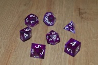 KOLOROWE KOSTKI DO GRY RPG DND DICE NA ZAMÓWIENIE