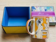 Baci Milano Gulp Kubek z porcelanowy z motywem klasycznego komiksu 250 ml