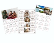 PERSONALIZOWANY MAGNES NA LODÓWKĘ Z KALENDARZEM – TWOJE ZDJĘCIE | PREZENT