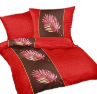 Pościel kora lux 160x200 + 2x70x80 guzik K 166-2 b-x