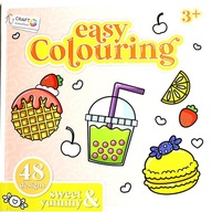 Kolorowanka Craft Sensations DUŻE RYSUNKI JEDZENIE