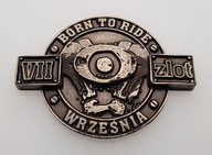 Znaczek, odznaka, blacha zlotowa, motocyklowa No.2099