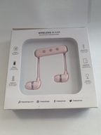 Słuchawki bezprzewodowe dokanałowe Happy Plugs Różowe 7883