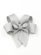 Momilio handmade Spinka do włosów kokarda Paola light silver