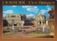 NIEMCY - DRESDEN - DREZNO - PAŁAC ZWINGER - SAKSONIA