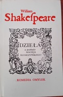 Komedia Omyłek SHAKESPEARE William Dzieła w przekładzie Słomczyńskiego