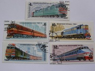 ZSRR - lokomotywy - kolejnictwo - Mi. 5175-79 kasowane