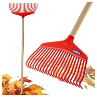 GRABIE Z TWORZYWA SZTUCZNEGO + KIJ DREWNIANY 38 x 165cm BEGRIS