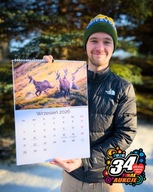 Kalendarz przyrodnika na rok 2026 by Lasem Myślący/Forest Minded