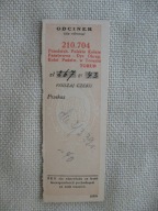 TORUŃ PKP-PRZEDSIĘBIORSTWO POLSKIE KOLEJE PAŃSTWOWE CZEK BANK PKO 1939