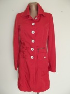 SEMPRE NOWY trencz KOLOR POMIDOROWY MIDI 38 40