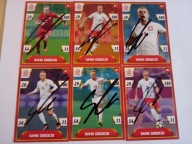 Karty panini autografy Polska Kamil Grosicki PZPN x 6