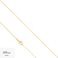 Lap3246 Łańcuszek złocony pancerka 0.1/45cm