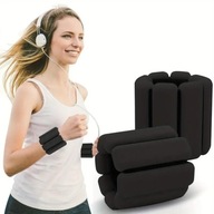 OBCIĄŻNIKI NA NADGARSTKI I KOSTKI NOGI 2x450 g SIŁOWNIA PILATES FITNESS
