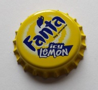 Kapsel zagraniczny - Dania FANTA icy Lemon NIEBUTELKOWANY