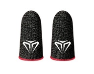 2 SZTUKI Nakładki na palce do gier, nakładki na kciuki, CZERWONE