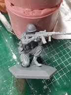 Żywica żołnierz rosyjski współczesny 120mm