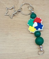 Brelok Autyzm Puzzel Spektrum zawieszka 6423 Oliwia Kurowska, Kuba Kurowski