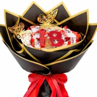 Słodki bukiet 18 urodziny Kinder Bueno Mini prezent dla niej osiemnastka