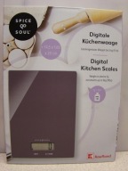 Cyfrowa waga kuchenna 5 kg z funkcją tary i LCD dokładność 1 g + bateria