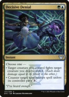 Karta Magic: The Gathering Decisive Denial STX