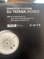 Dj Tatana - Words - Remixes By CJ Stone