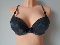 Śliczna markowa bielizna DEBENHAMS ROGER JANET UK 36B EUR 80B SATYNKOWY