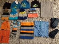 Tylko firmowe czapka komin rękawiczki RESERVED 4F C&A 17 sztuk 140-152 bdb+