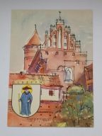 OLSZTYN - 1958 r mal. A B i M Wochna - HERB
