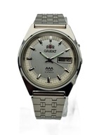 STALOWY MĘSKI JAPOŃSKI ZEGAREK ORIENT CRYSTAL AUTOMATIC 21J LATA 70-TE