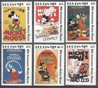 1989 Bhutan bajki Disneya **