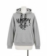 Mohito Szara Bluza z Kapturem Ocieplana – Rozmiar 36 / S