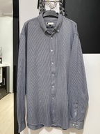 O Koszula Dressman drobne pepitka ciepły miły materiał duża 2XL