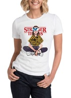Stranger Things Koszulka Damska Biała - r. L