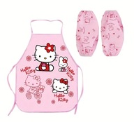 Zestaw dla Dzieci Fartuszek Kuchenny + Rękawki| HELLO KITTY| AS