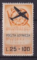 1946 Osiedla Polskie we Włoszech Wydanie lotnicze Fi 10B ** gw.Korszeń