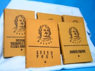 BALZAC KUZYN PONS JASZCZUR MODESTA INNE 5 tomów 1954 bardzo ładny stan BDB-