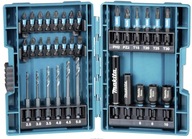 MAKITA ZESTAW OSPRZETU 33 EL. BITY WIERTŁA 1/4" IMPACT BLACK B-66896
