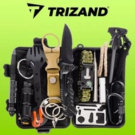 Zestaw survivalowy Trizand 32w1 niezbędnik na każdą wyprawę camping, biwak