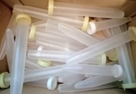 Fiolka florystyczna 33 sztuki Super zestaw Fiolka do kwiatów z gumką PAKA