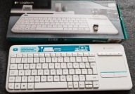 Klawiatura bezprzewodowa Logitech K400 Plus MEDIA TV PC K400+ USB Unifying