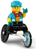 LEGO 71032 SERIA 22 - ZAWODNIK NA WÓZKU WHEELCHAIR