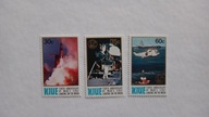 NIue, Kosmos, Lot na Księżyc, Mi.260-262