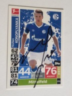 Karta topps match attax autograf Bundesliga Schalke Yevhen Konoplyanka