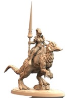 Daughter of Crimson Blade Knight Rycerz Pinup B RPG Druk 3D NSFW