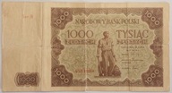 1000 zł 1947 r. Seria B, banknot PRL, RZADKI