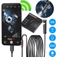 KAMERA ENDOSKOPOWA INSPEKCYJNA 5M 3w1 do PC TELEFONU ANDROID IOS Full HD