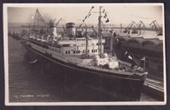 1935 Gdynia statek MS Piłsudski do Żywiec